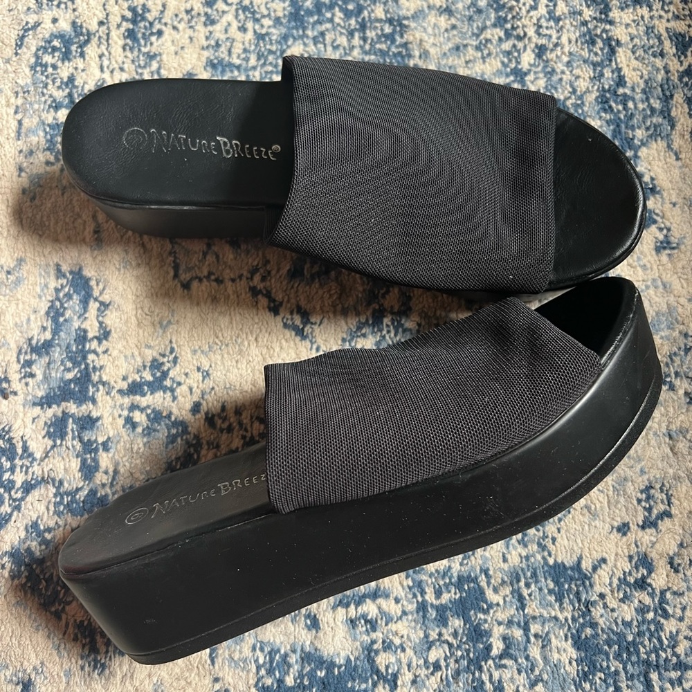 Slinky Platform Slide Platform Sandal Y2K